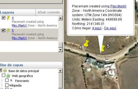 coordenadas utm en google earth