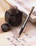 Tintero y pluma