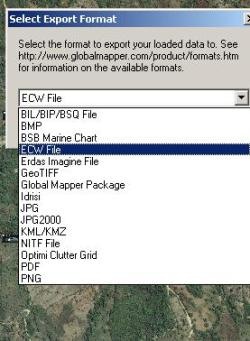global mapper georeferenciar imagen